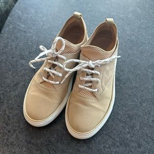 Jenni Kayne NWOT the sneaker trainer natural tan size 39 / 8.5 Designer Suede